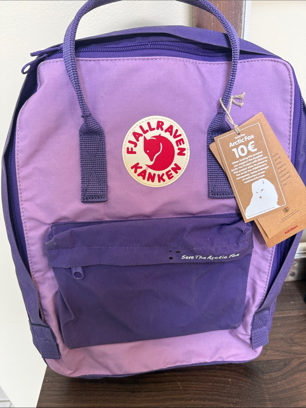 Fjallraven Kanken Kids Backpack Purple Lavender - Picture 1 of 5